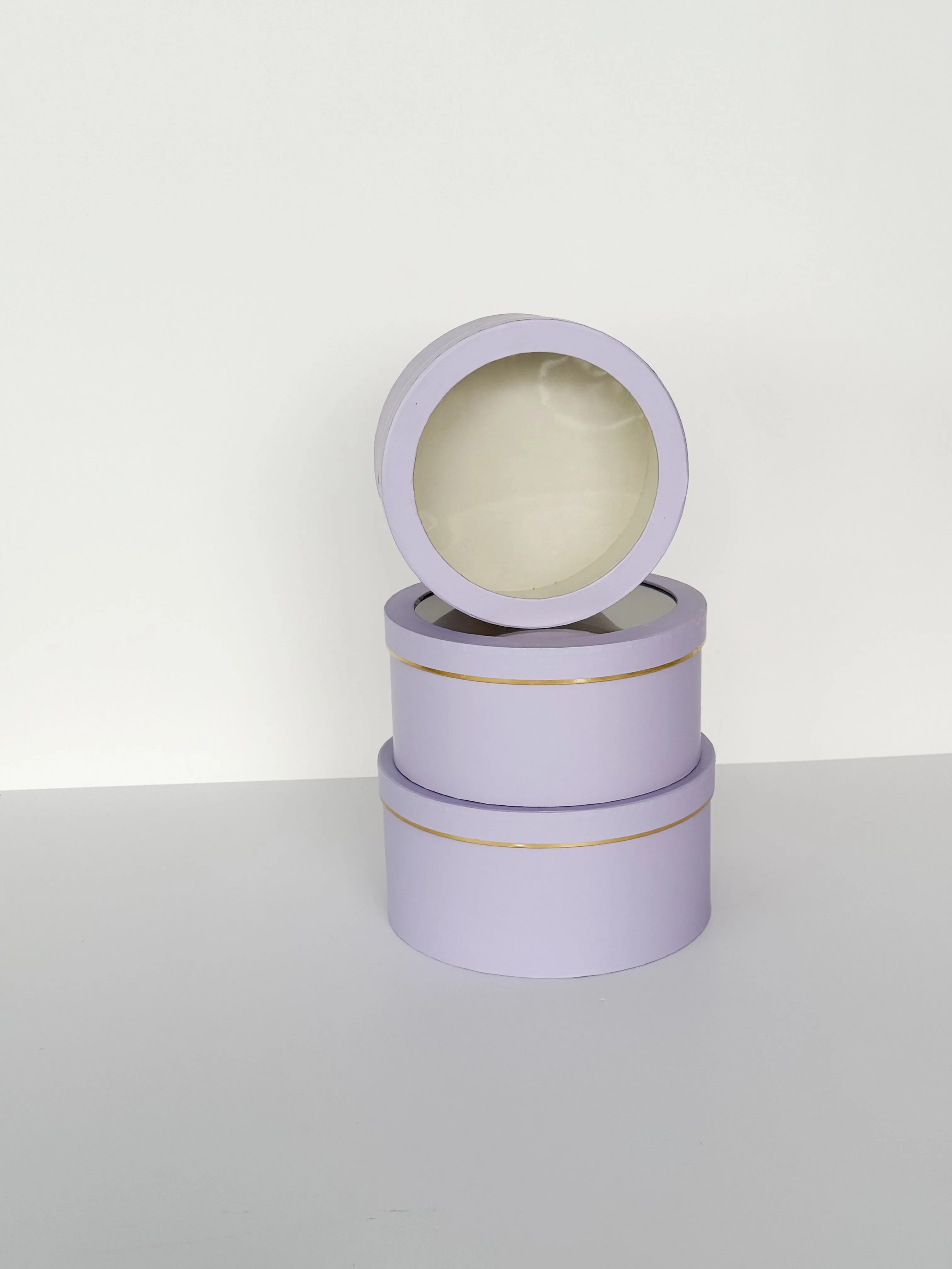 Luxury French Style Planter Gift Box with clear cover