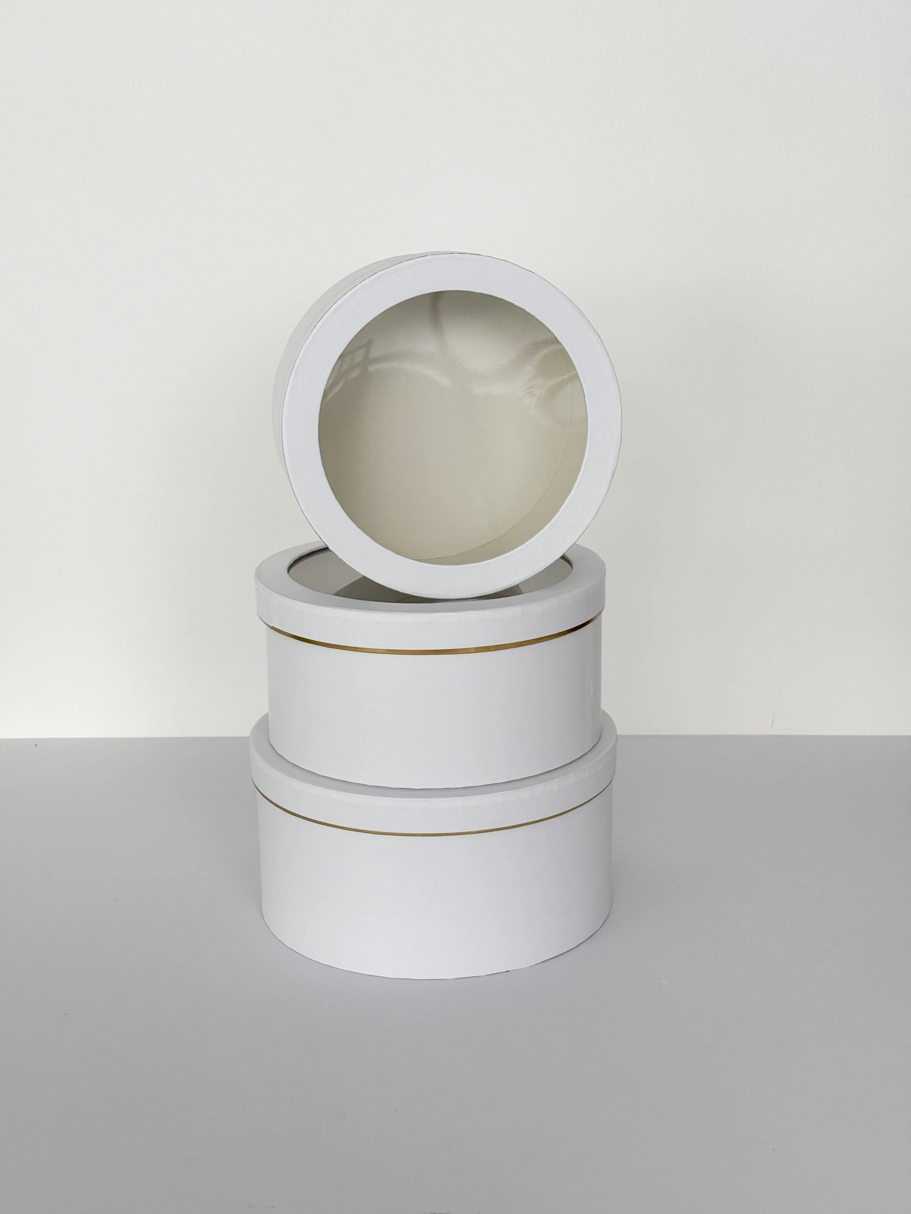Luxury French Style Planter Gift Box with clear cover
