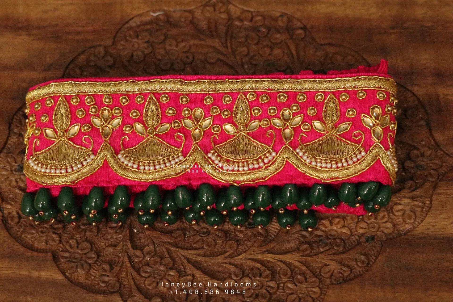 Maggam Work Waistbelt | Vaddanam| Vadiyanam| Saree Belt| Sabyasachi Belt| Guttapusalu belt | Lakshmi Vadiyanam |Hip Belt| Hip Chain - Nihira
