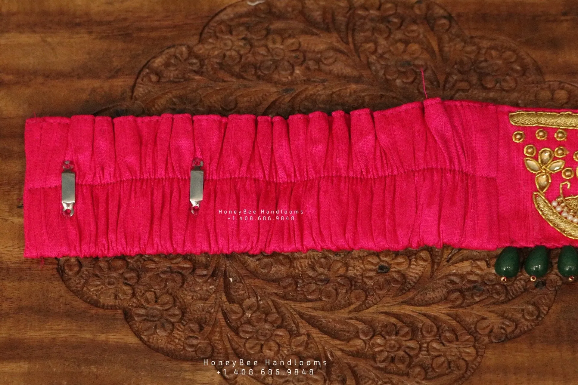Maggam Work Waistbelt | Vaddanam| Vadiyanam| Saree Belt| Sabyasachi Belt| Guttapusalu belt | Lakshmi Vadiyanam |Hip Belt| Hip Chain - Nihira