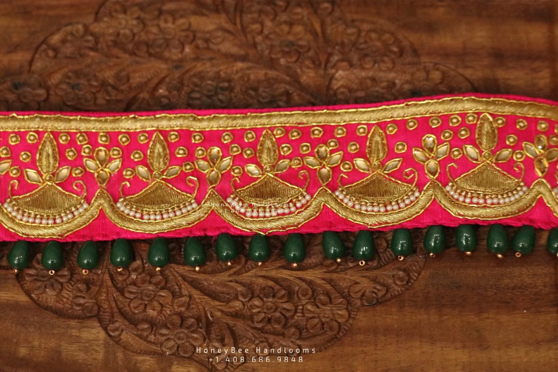 Maggam Work Waistbelt | Vaddanam| Vadiyanam| Saree Belt| Sabyasachi Belt| Guttapusalu belt | Lakshmi Vadiyanam |Hip Belt| Hip Chain - Nihira