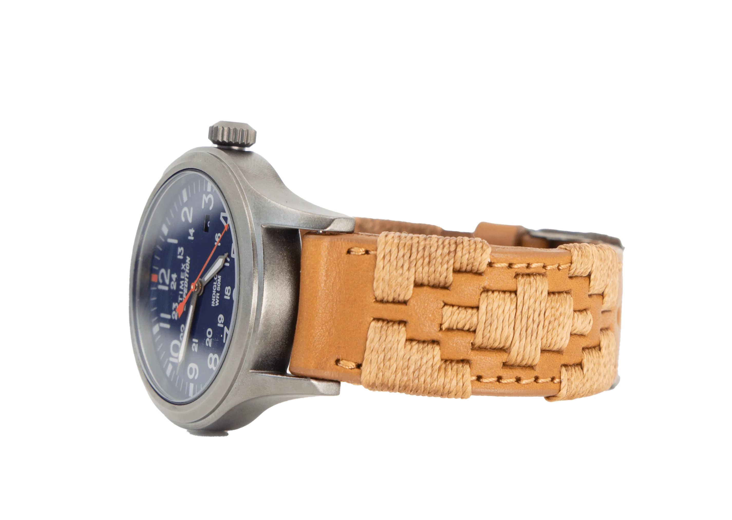 Marrón Expedition Watch - Navy Face
