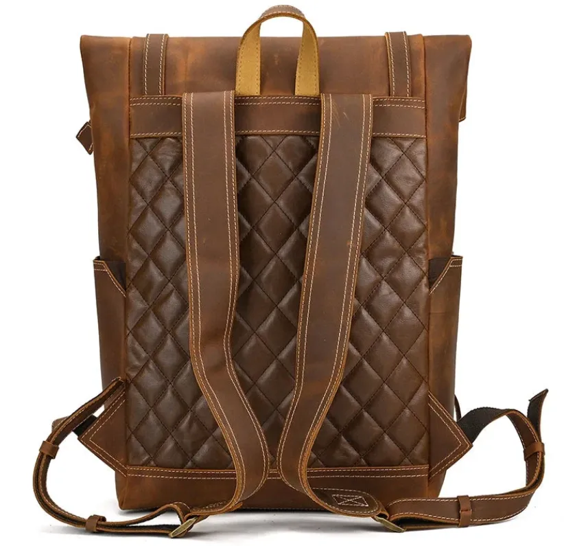 Men's Leather Rucksack | Ellora