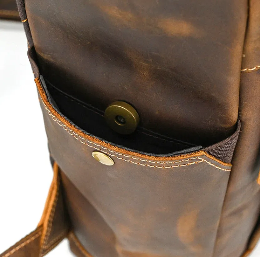 Men's Leather Rucksack | Ellora