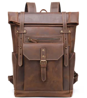 Men's Leather Rucksack | Ellora