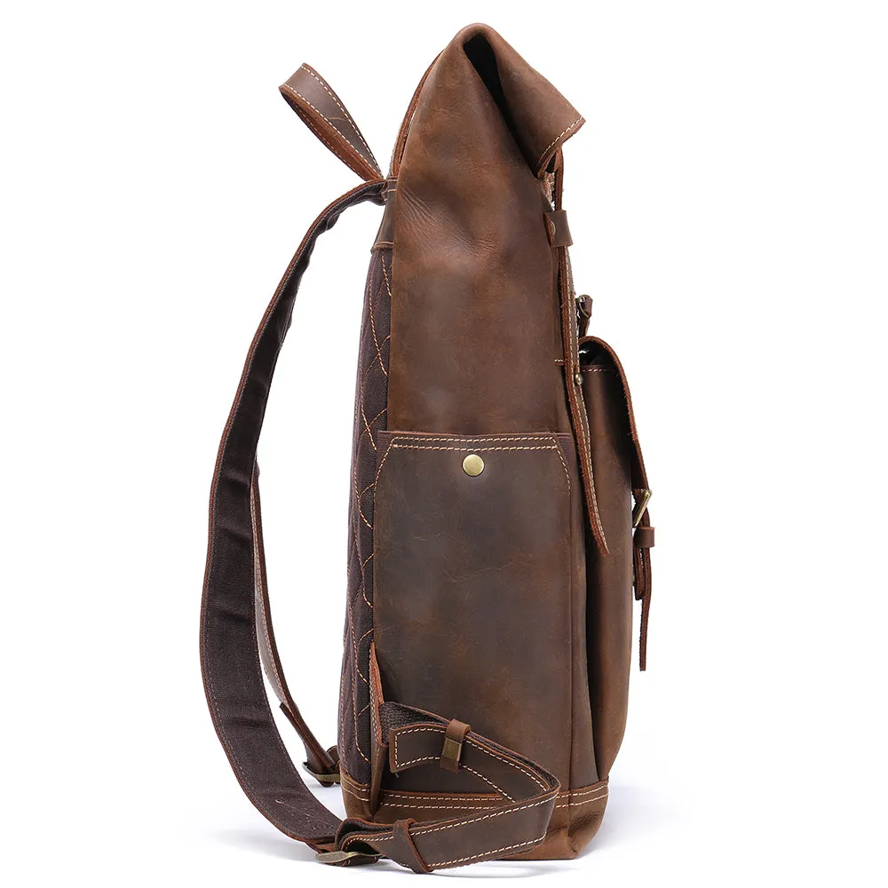 Men's Leather Rucksack | Ellora
