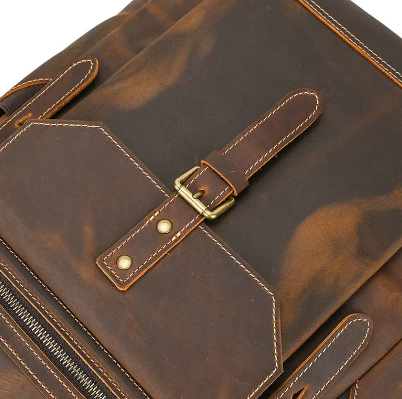 Men's Leather Rucksack | Ellora