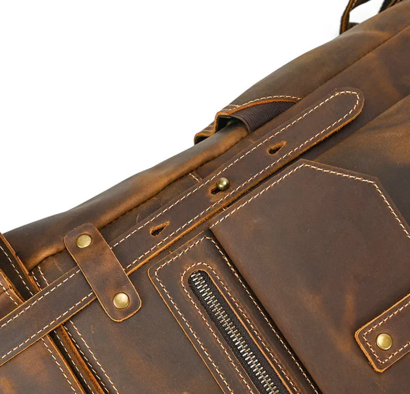 Men's Leather Rucksack | Ellora
