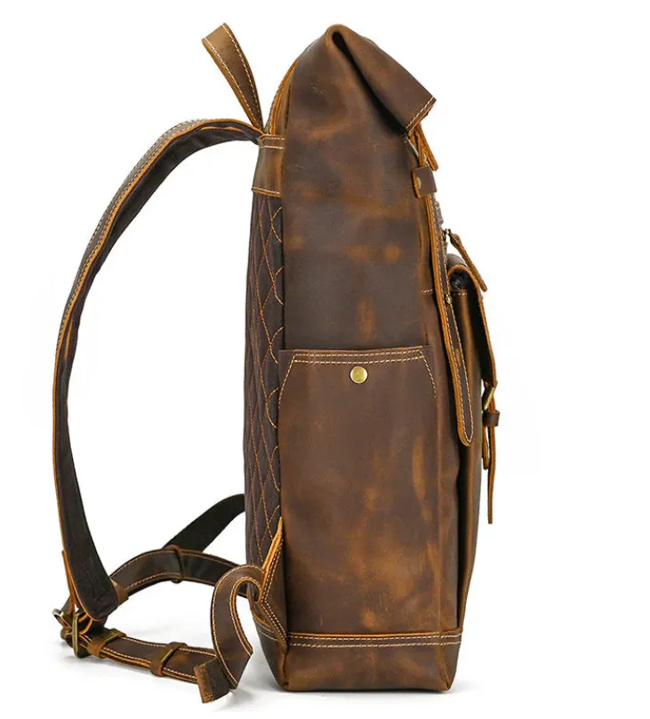 Men's Leather Rucksack | Ellora