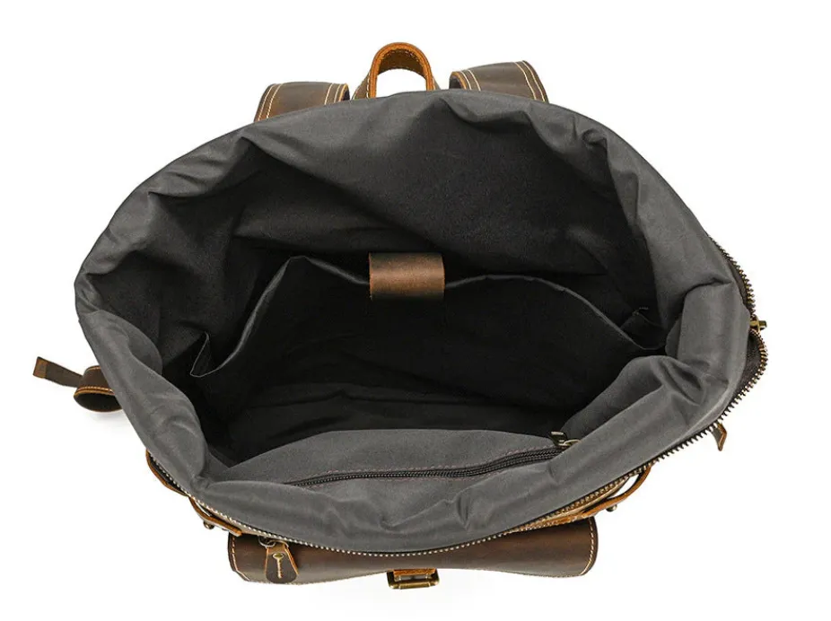 Men's Leather Rucksack | Ellora