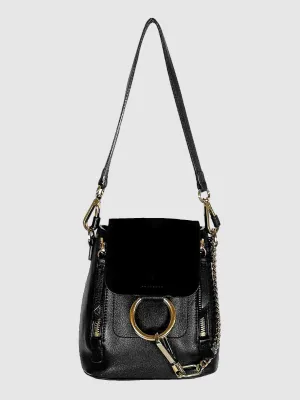 Mini Faye Backpack and Shoulder Bag