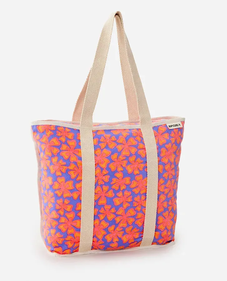 Mixed Canvas 31L Tote - Purple