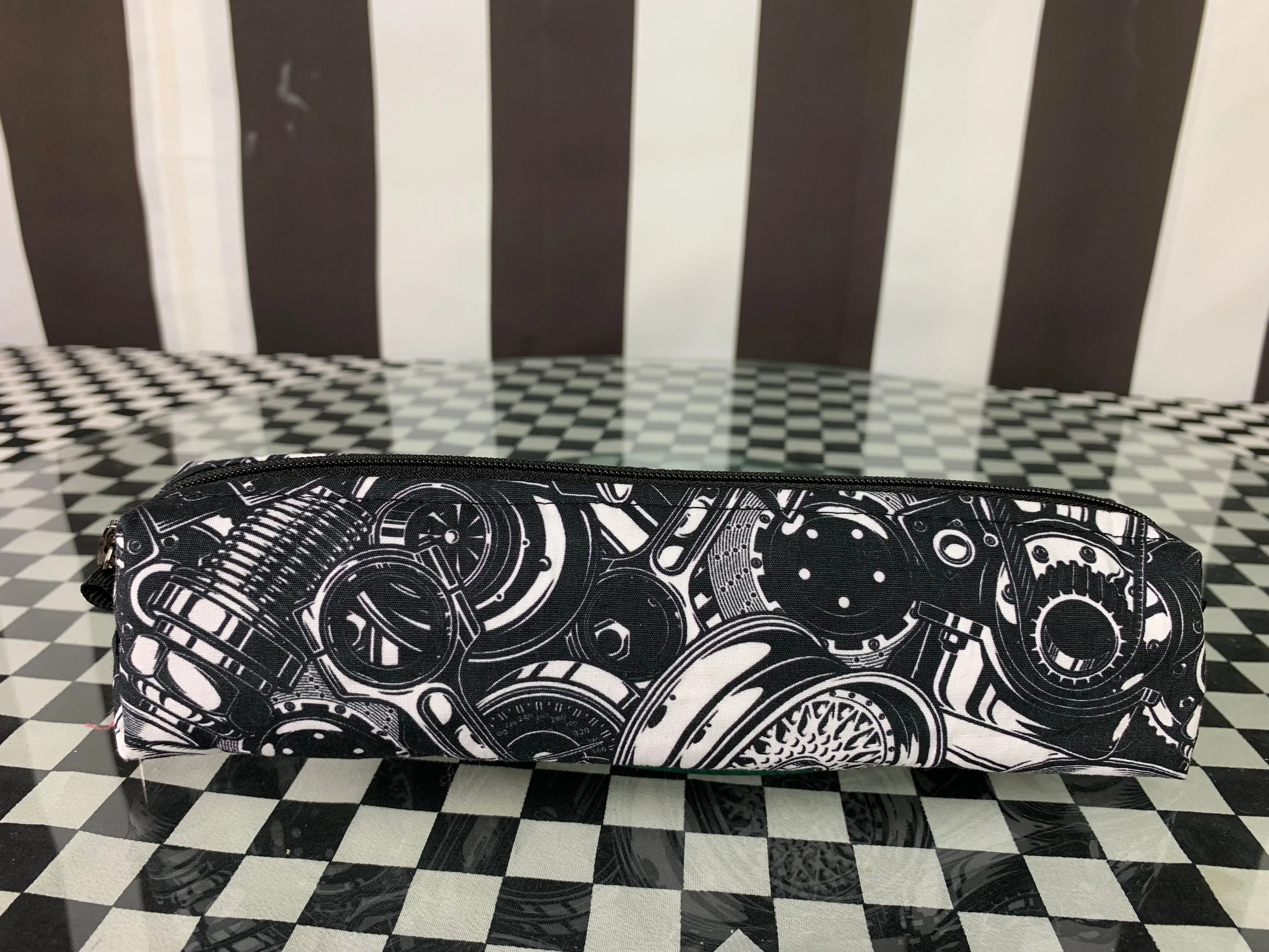 Motor parts boxy pencil case