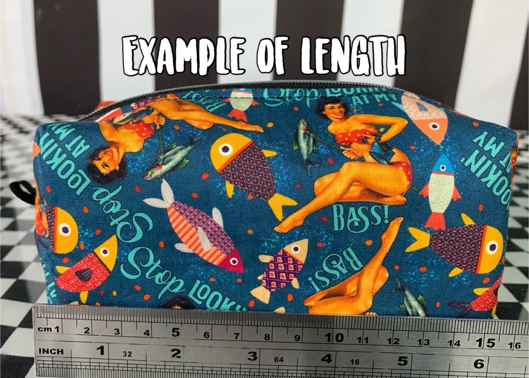 Motor parts boxy pouch