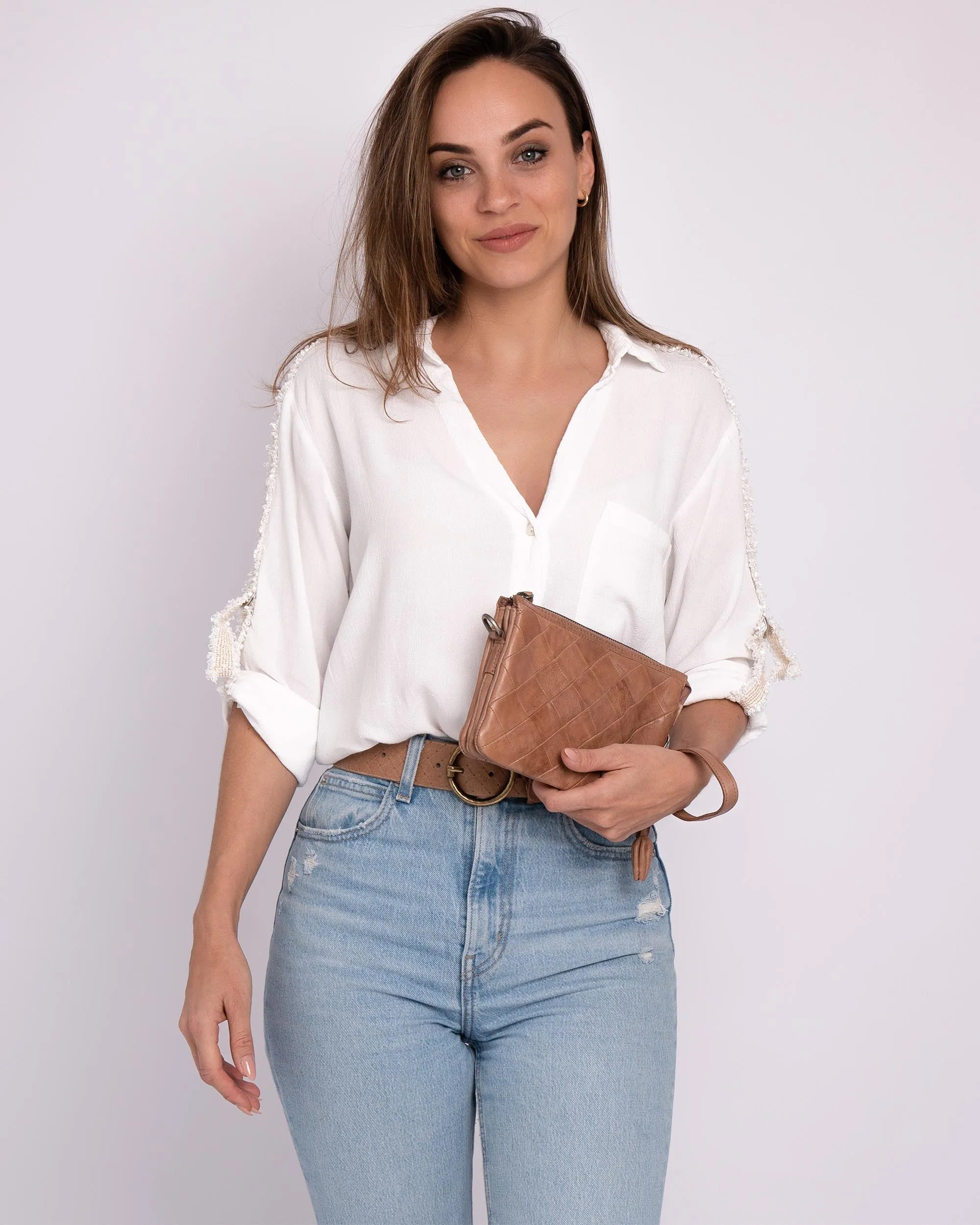 Murk | Small Leather Crossbody Bag