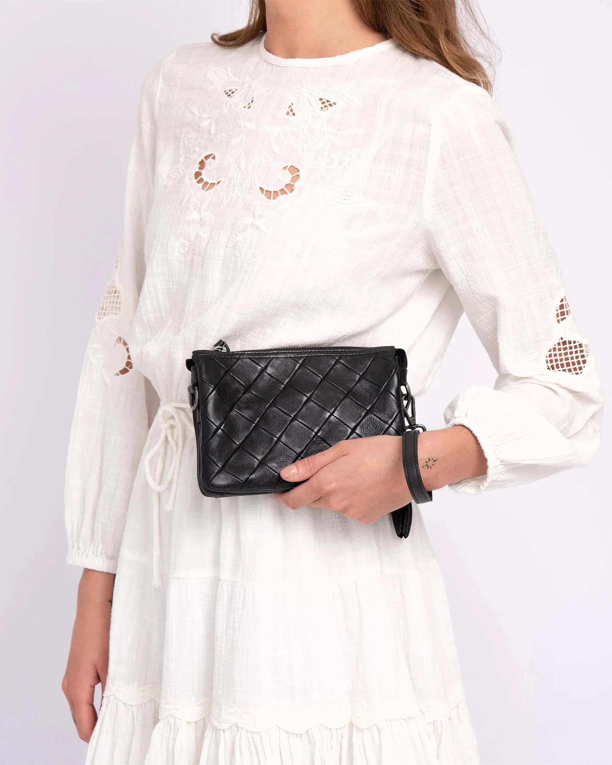 Murk | Small Leather Crossbody Bag
