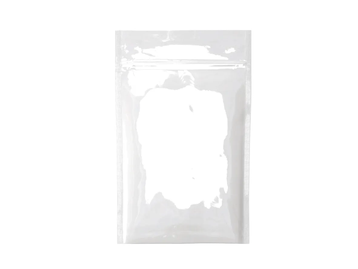 Mylar Bag White/Clear - 1 Oz - 28 Grams 6 x 9.25" - (100 to 50,000 Count)