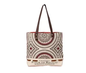 Myra Bag Fleur de Rigaud Tote Bag