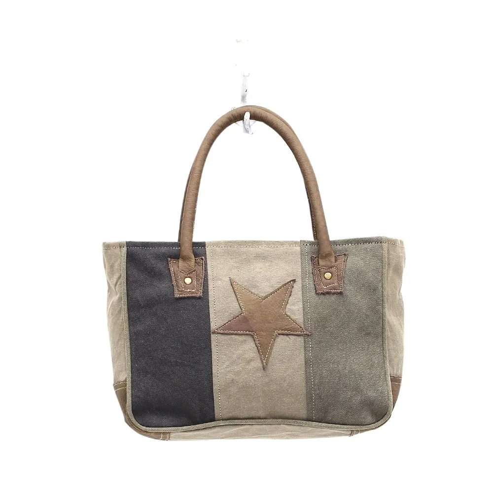 Myra Bag Star On Canvas Small Weekender Bag