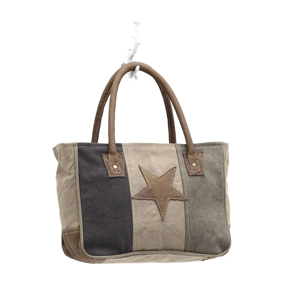 Myra Bag Star On Canvas Small Weekender Bag