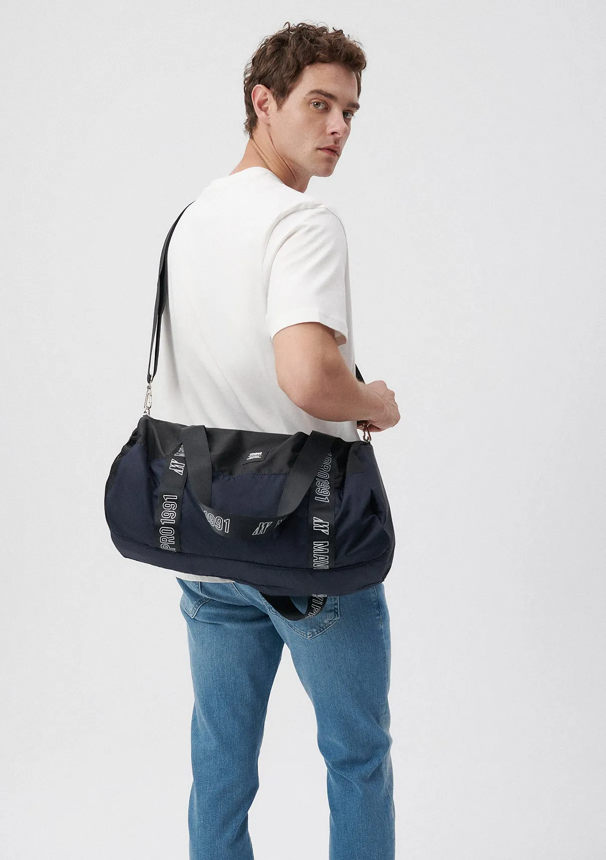 Navy Gym Bag