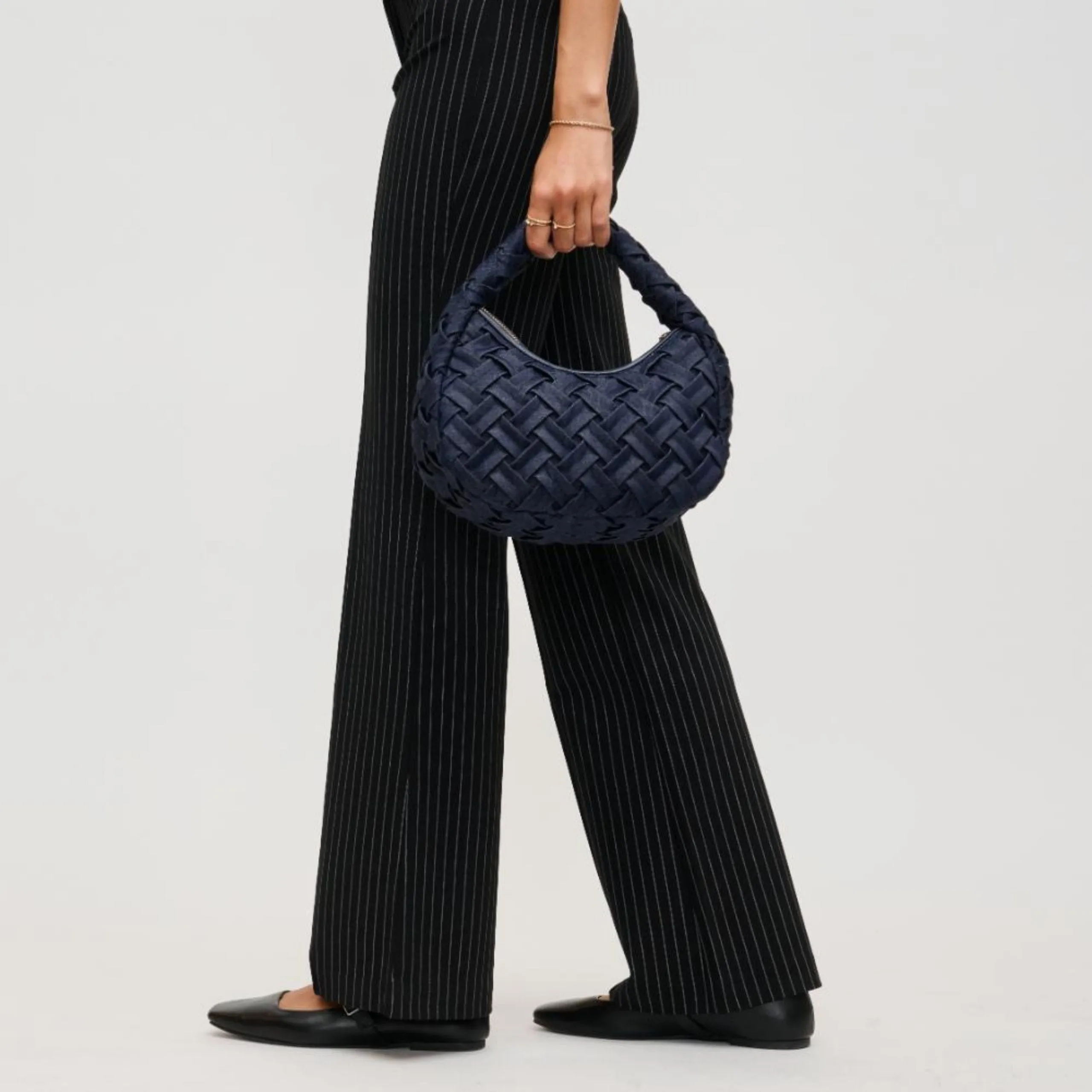 Noreen Clutch - Denim