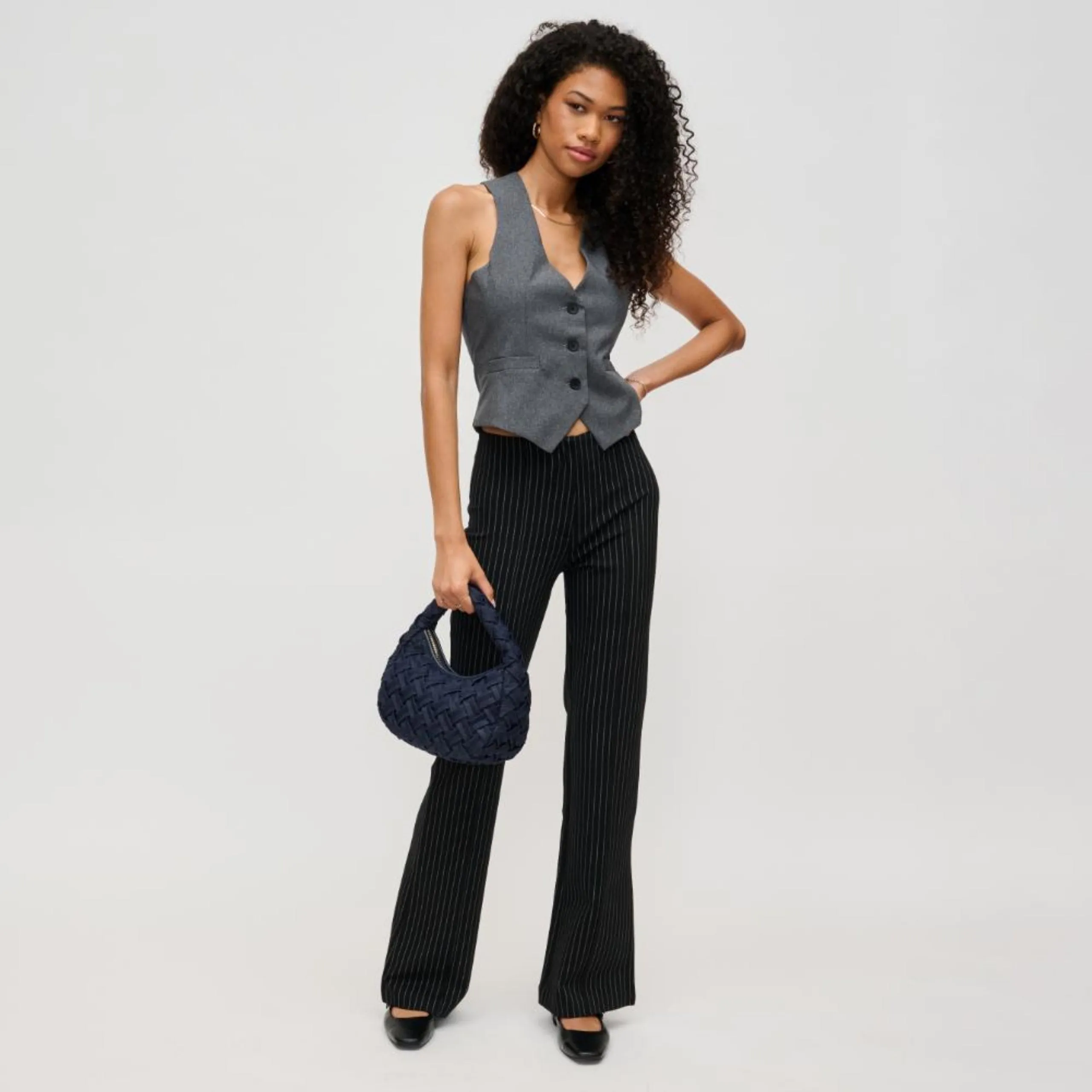 Noreen Clutch - Denim