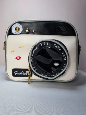 Novelty Camera Crossbody Bag