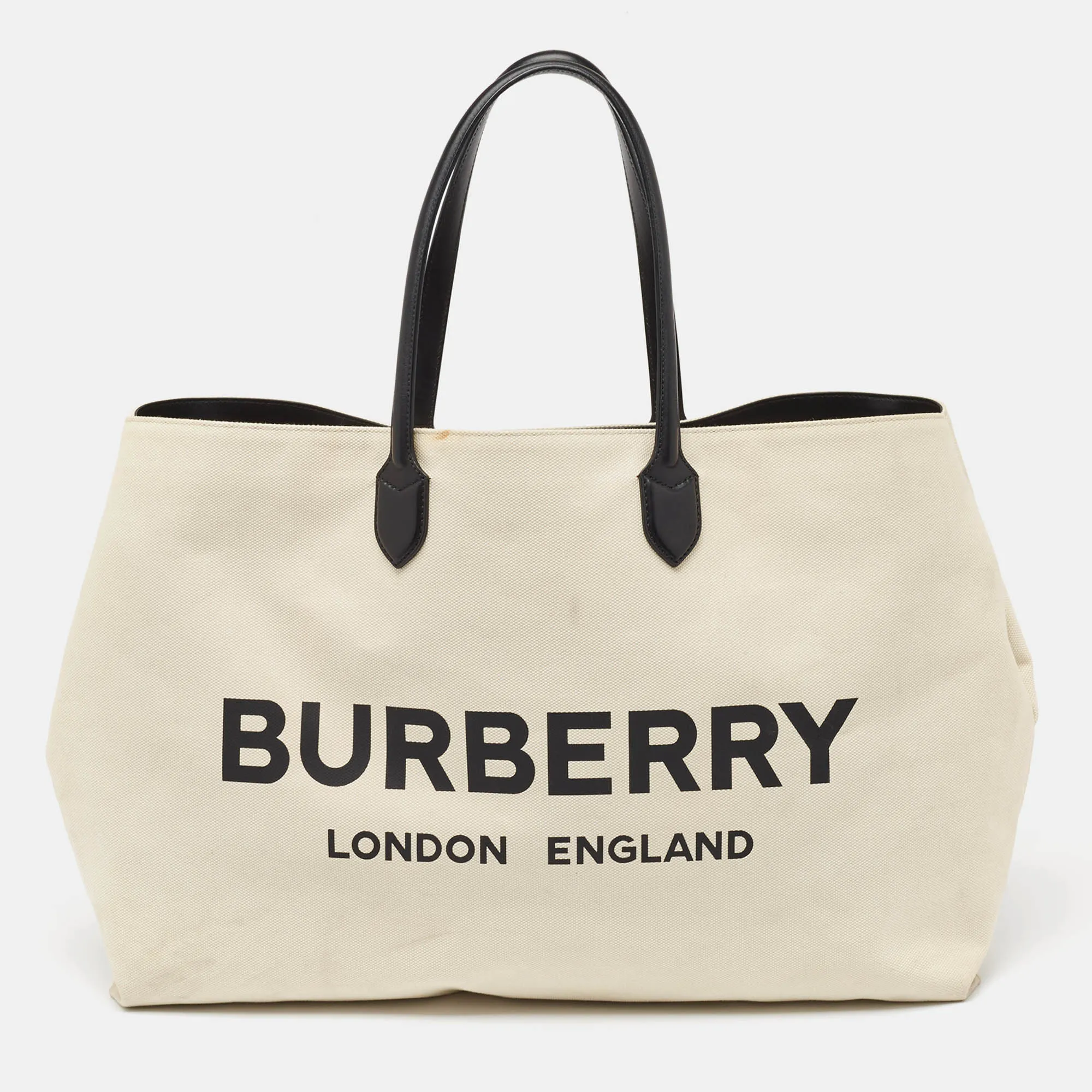 Off White Canvas Lewes Tote