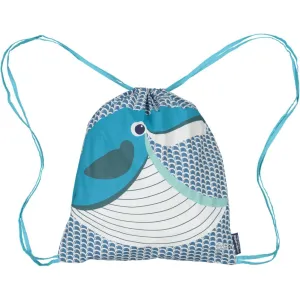 Organic Cotton Drawstring Bag Whale