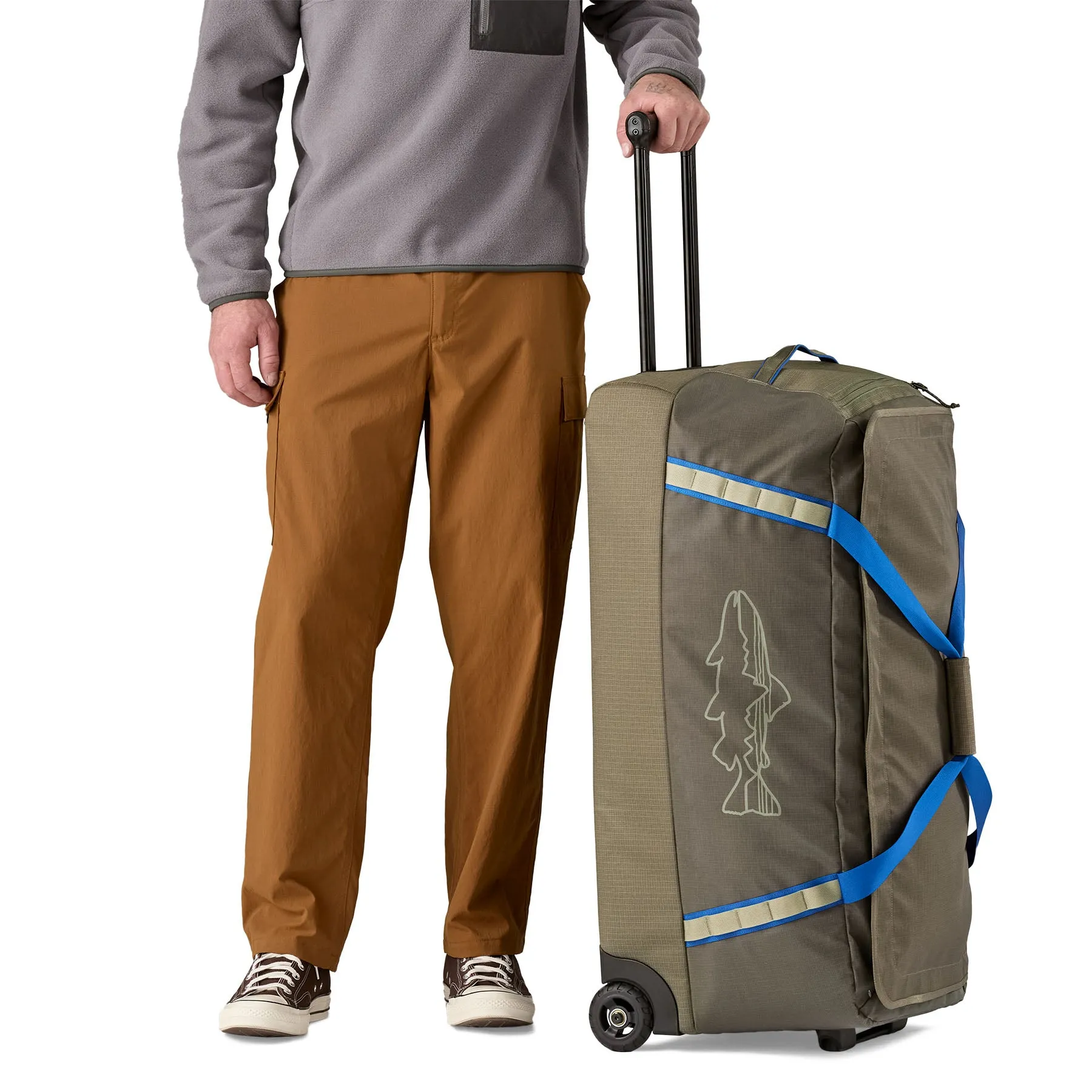 Patagonia - Black Hole Matte Wheeled Duffel 100L - Basin Green