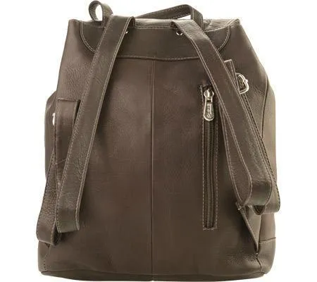 Piel Leather Large Oval Loop Backpack