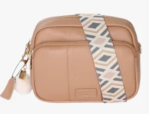 Pom Pom London Mayfair Plus Bag Latte