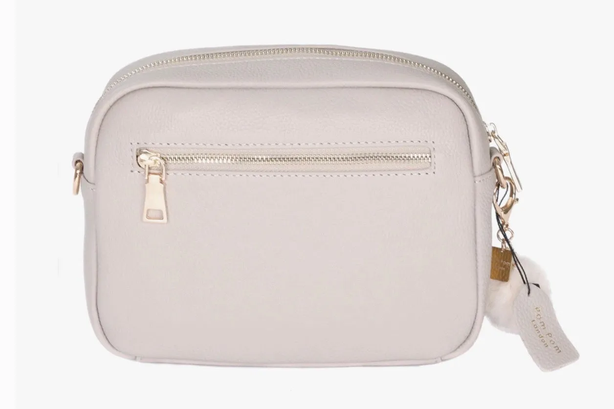 Pom Pom London Mayfair Plus Bag Stone