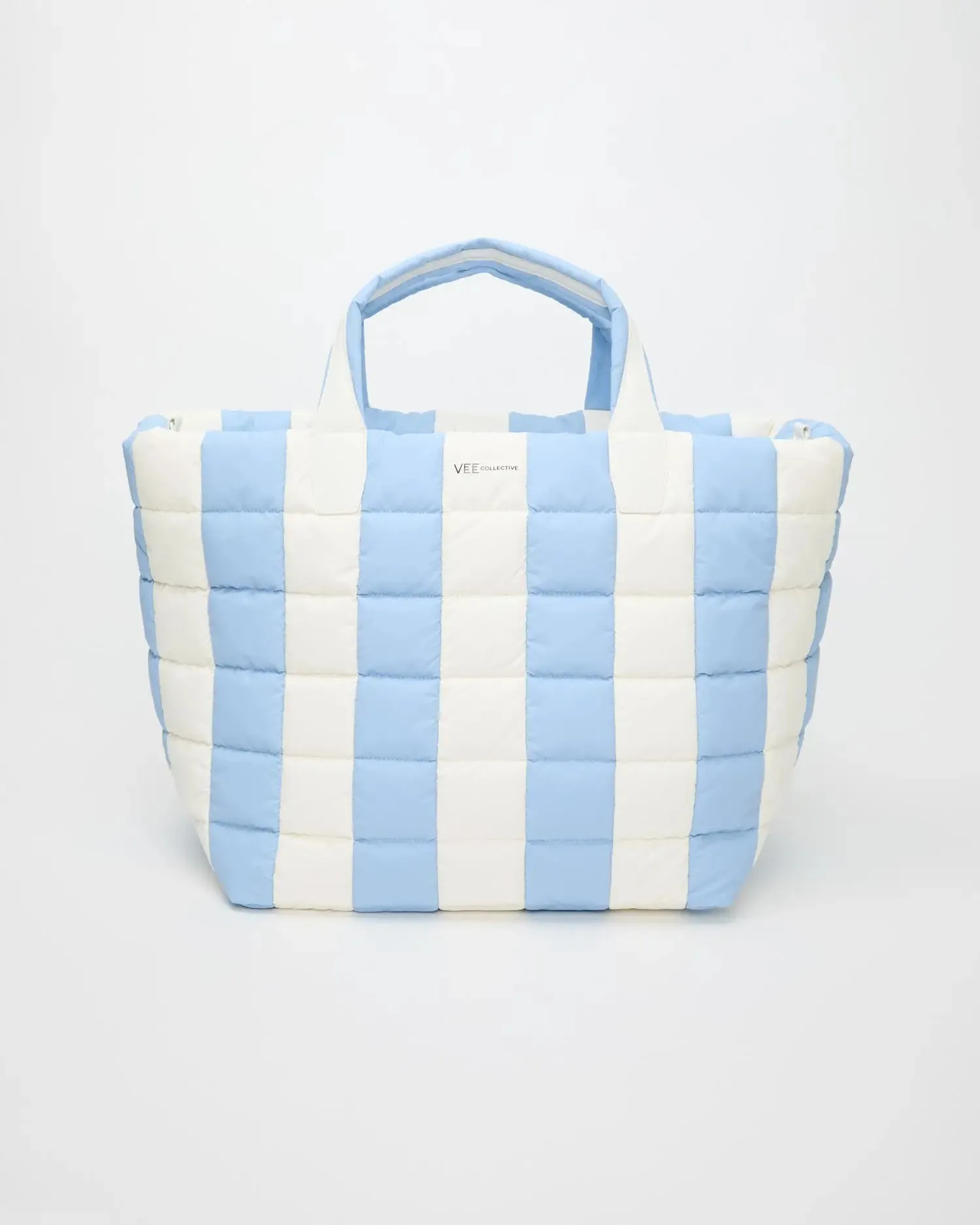 Porter Weekender Cerulean - Marshmallow Stripes