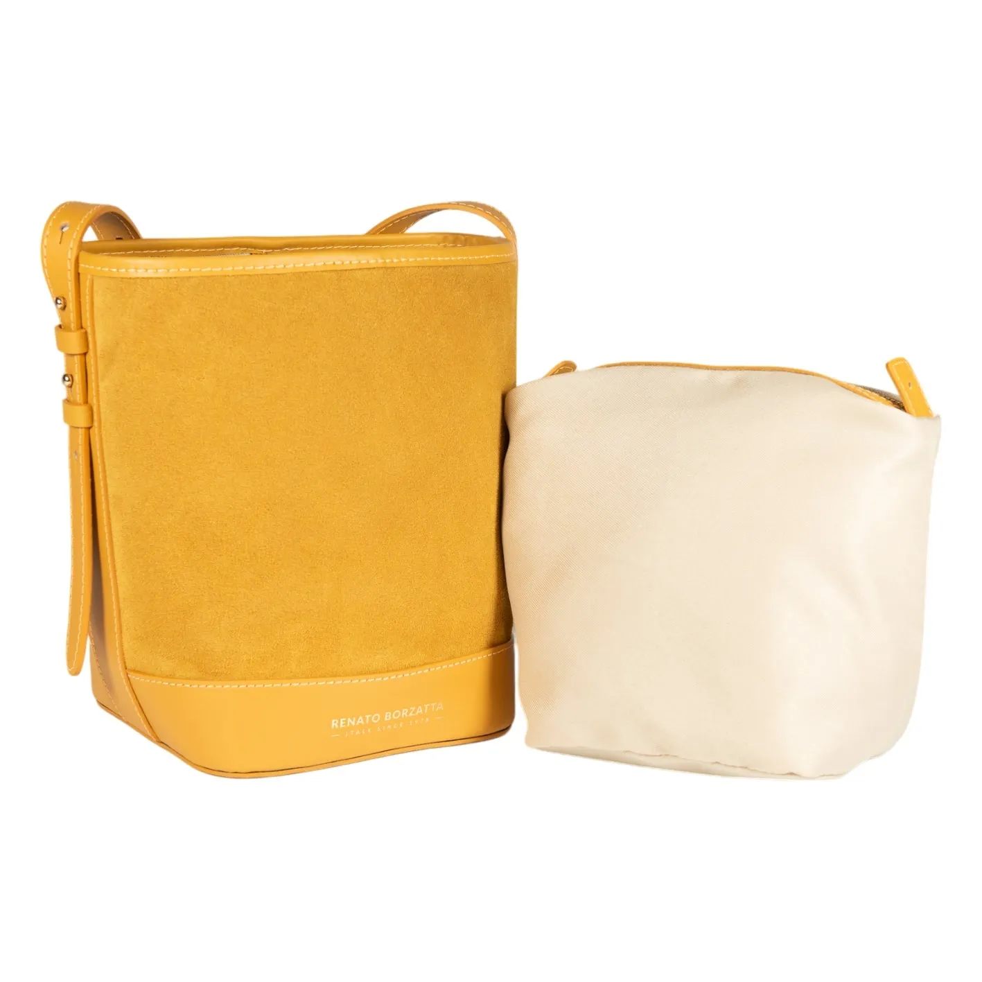 RB1031F  | Borsa Donna a Secchiello BRENDA in Vera Pelle Made in