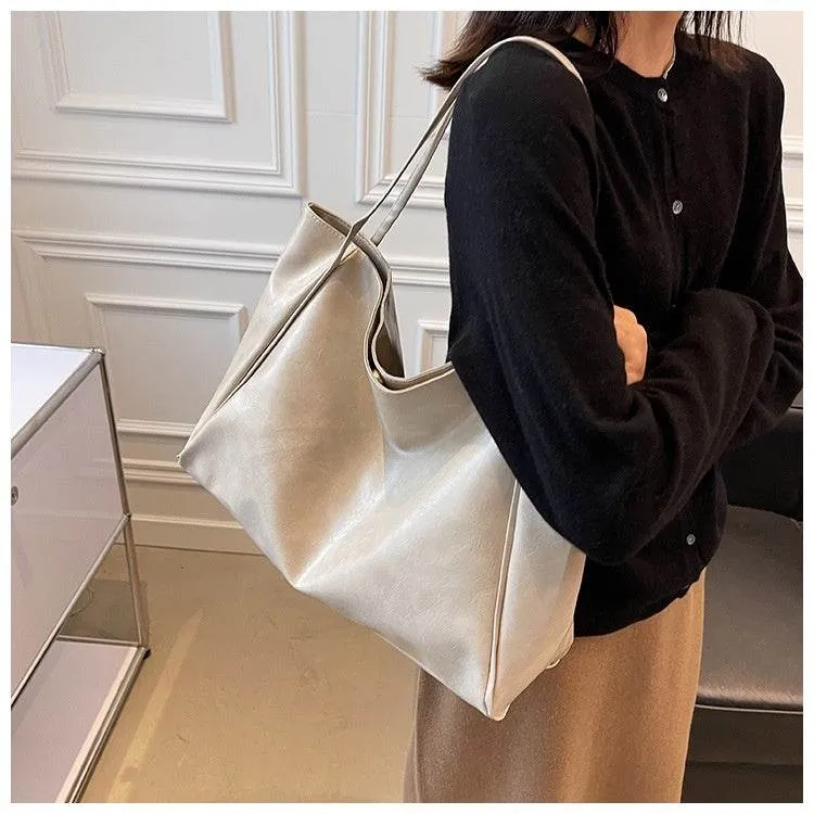 Retro Women's Oversized Tote Shoulder Handbag