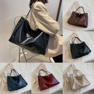Retro Women's Oversized Tote Shoulder Handbag