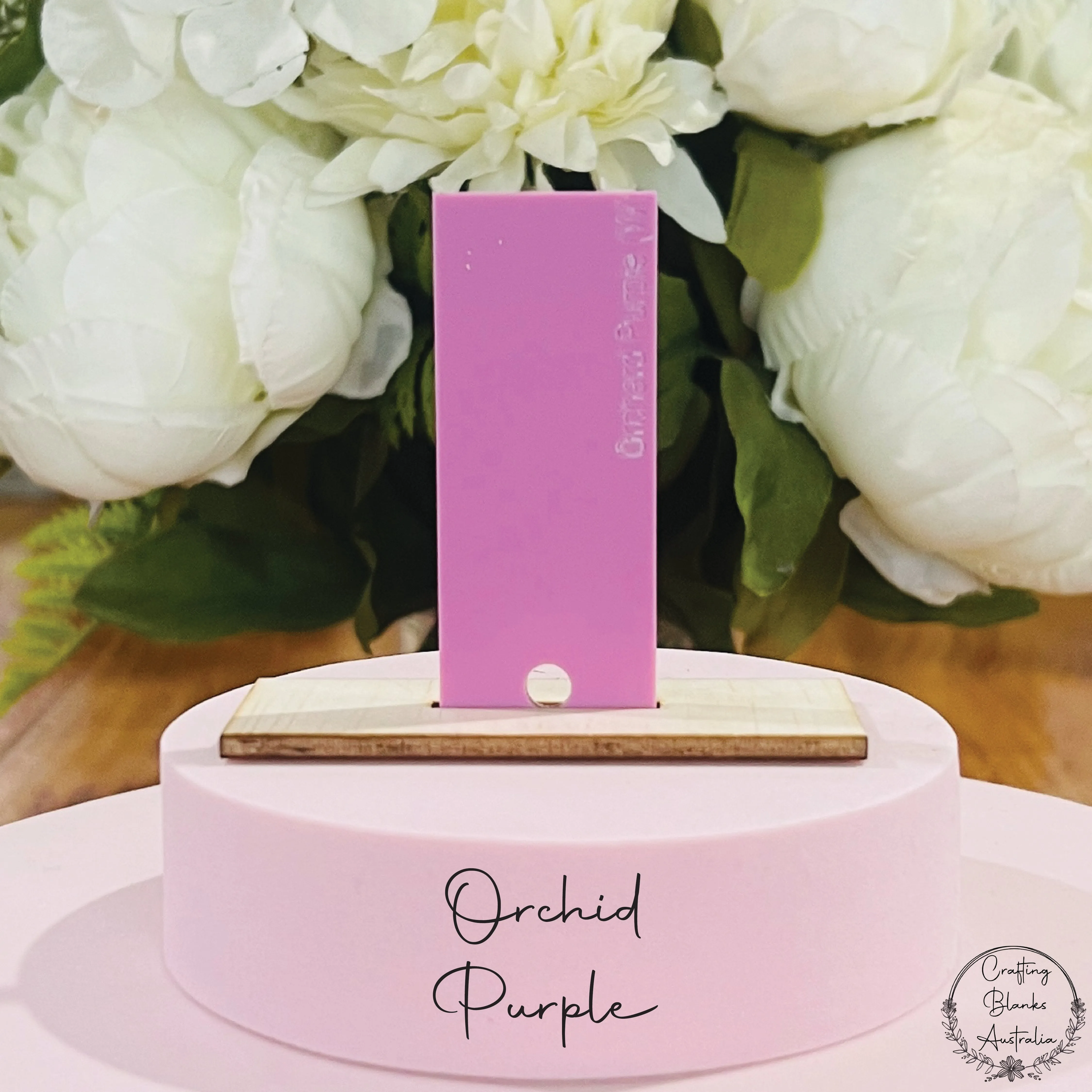 Rounded Rectangle • Blank Tag • 30mm x 60mm