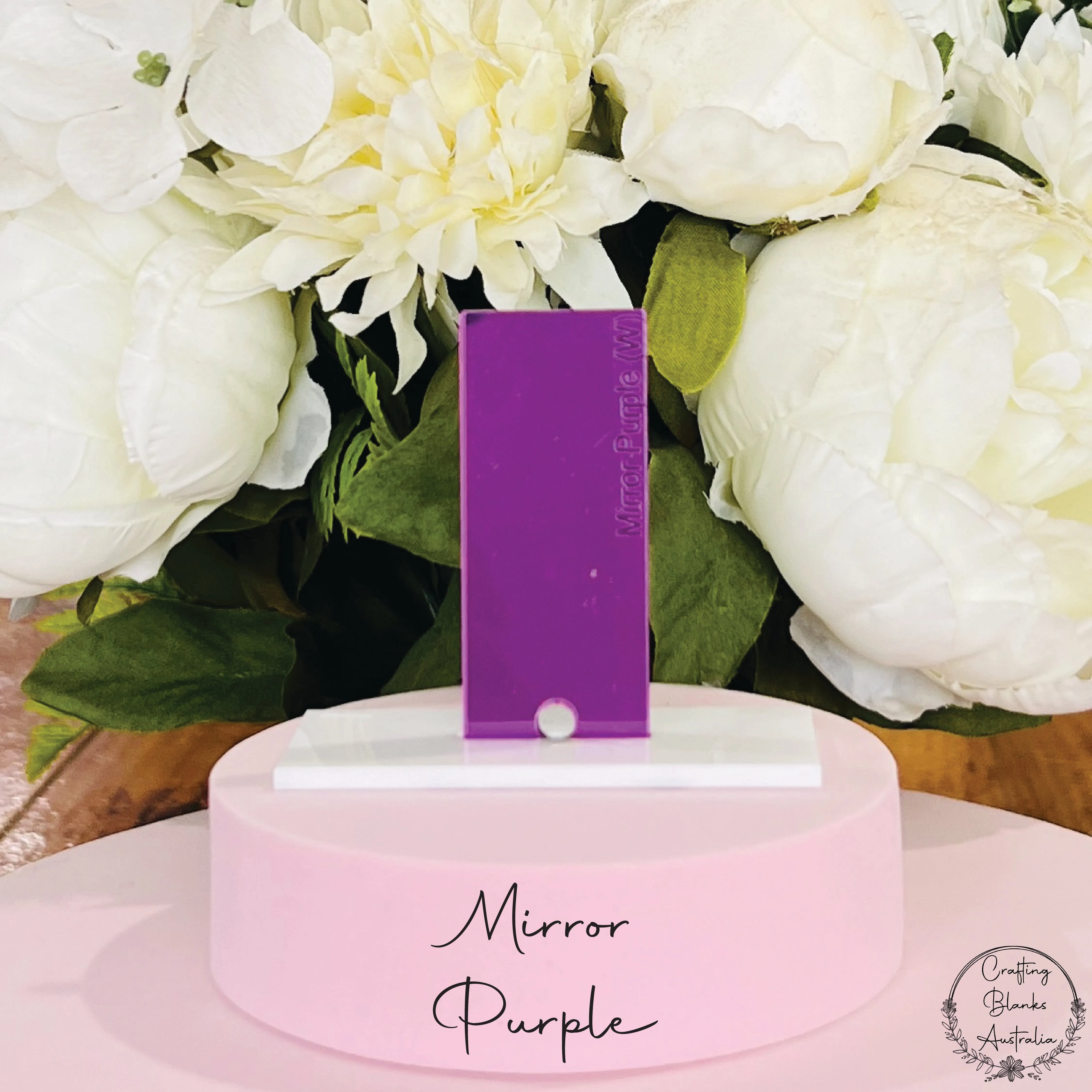 Rounded Rectangle • Blank Tag • 30mm x 60mm