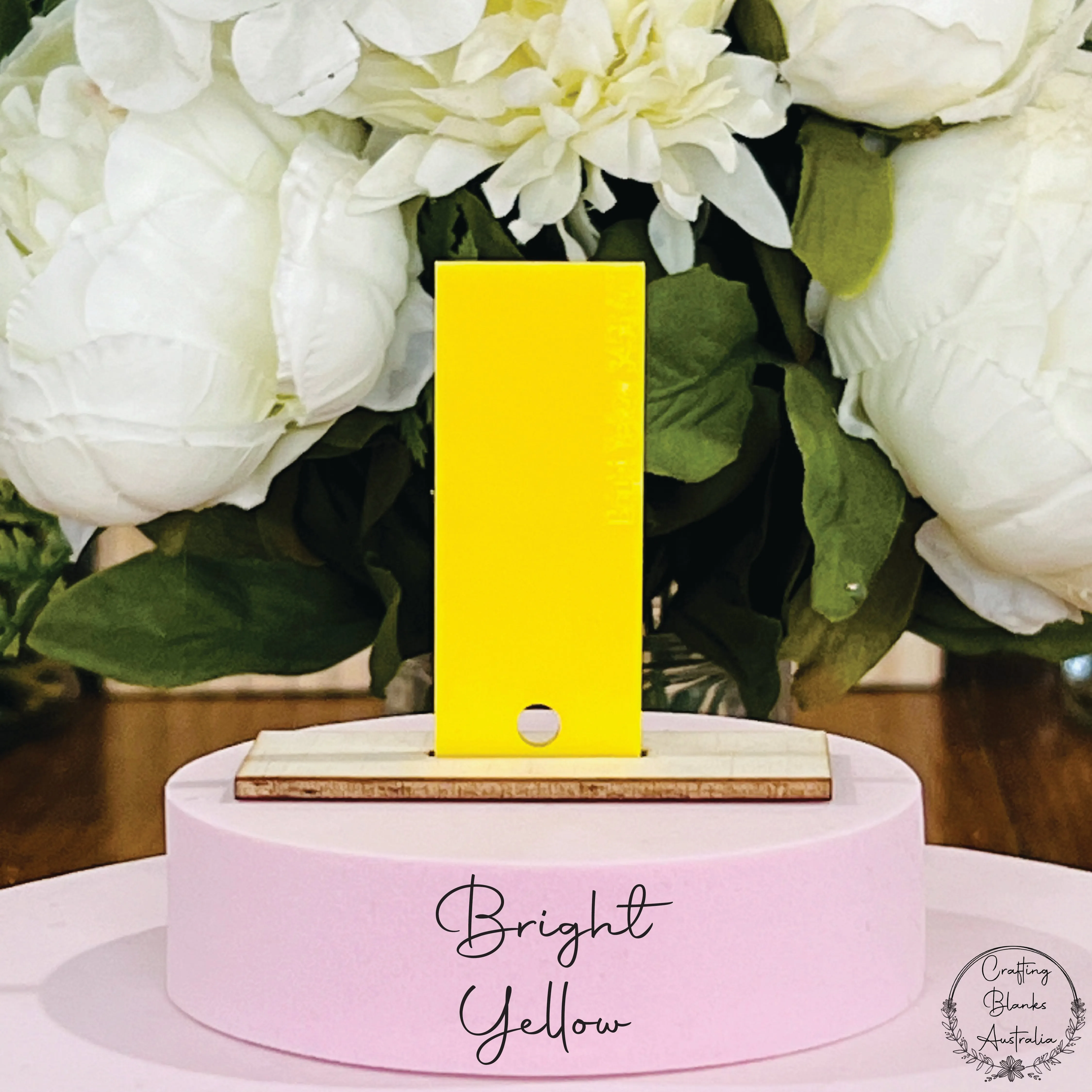 Rounded Rectangle • Blank Tag • 30mm x 60mm