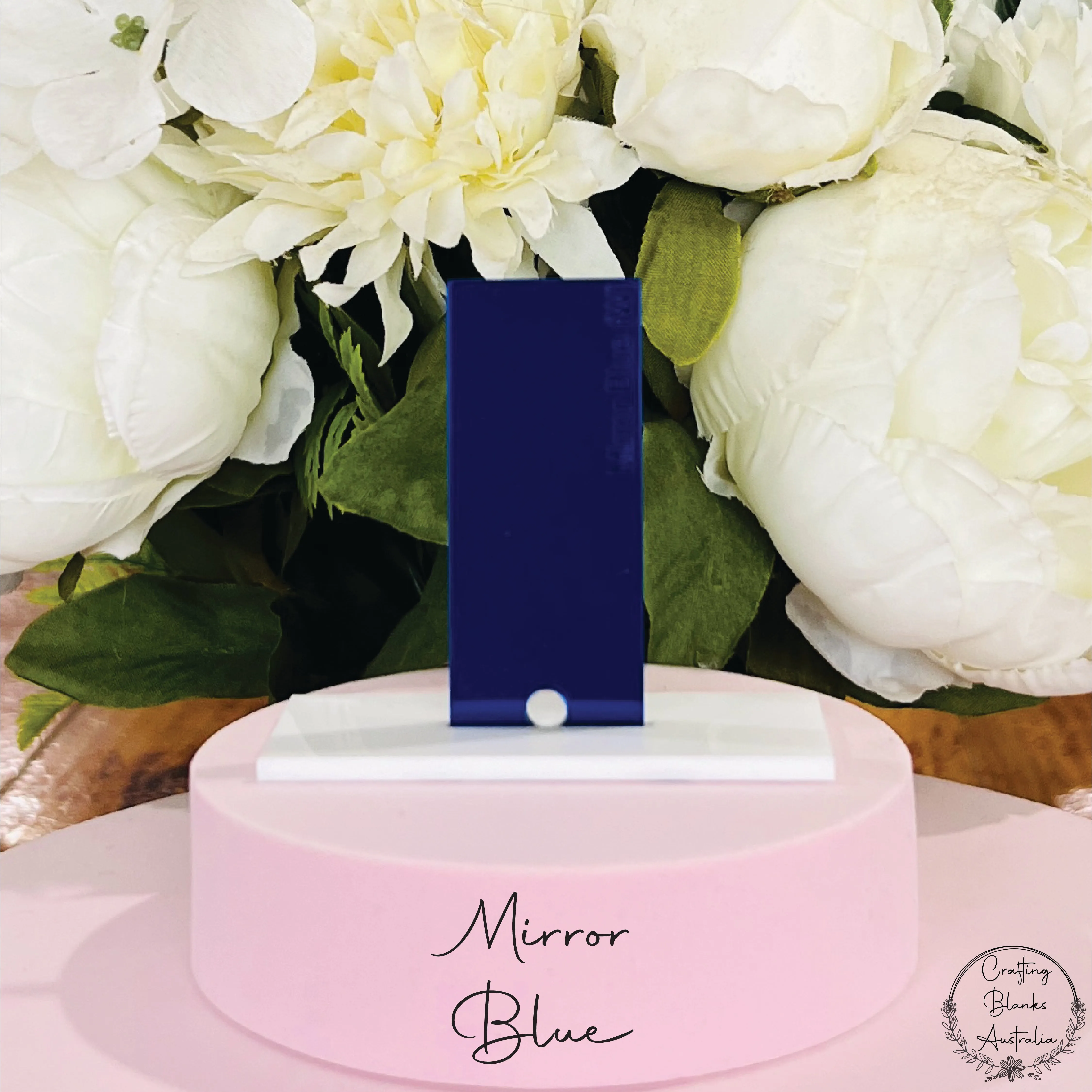 Rounded Rectangle • Blank Tag • 30mm x 60mm