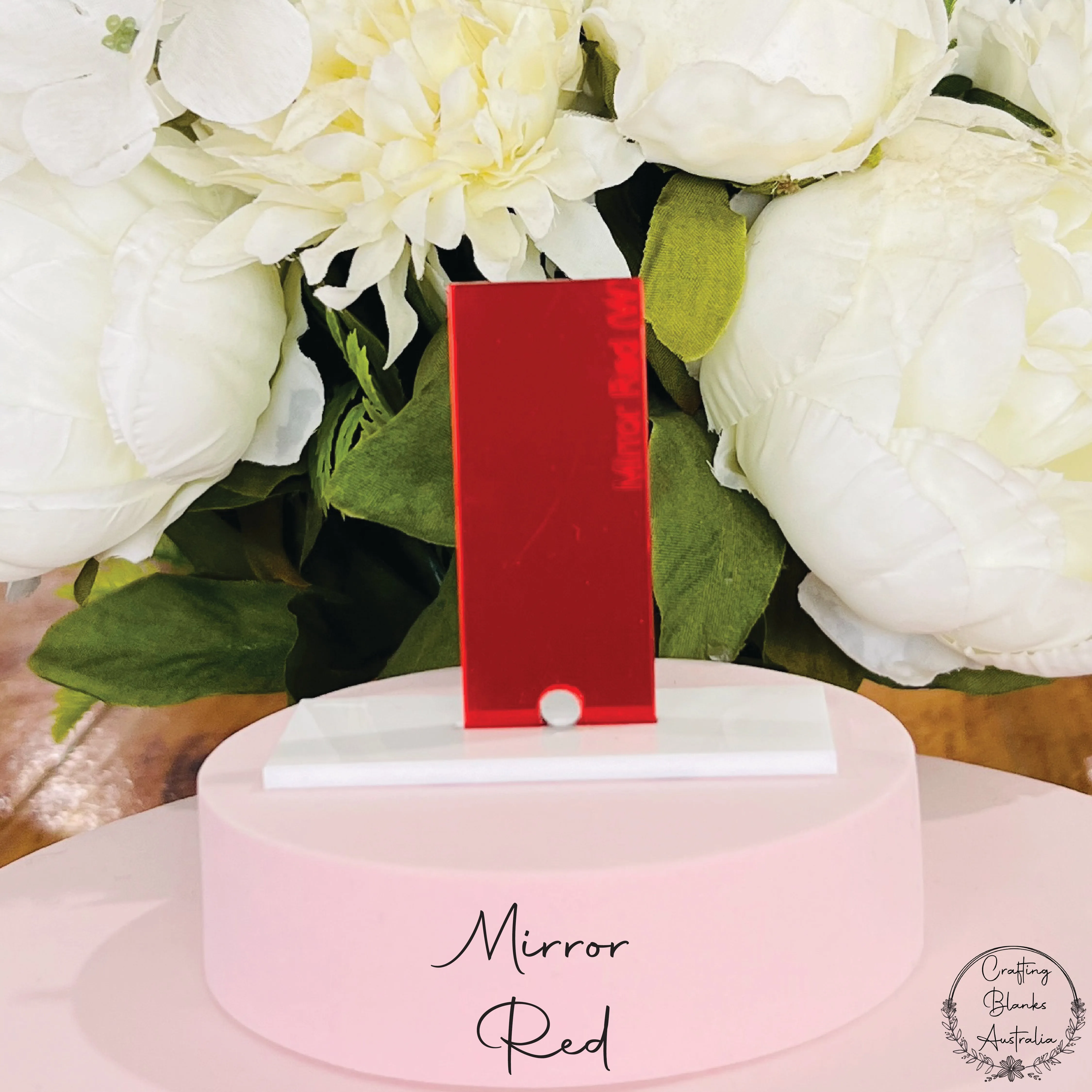 Rounded Rectangle • Blank Tag • 30mm x 60mm