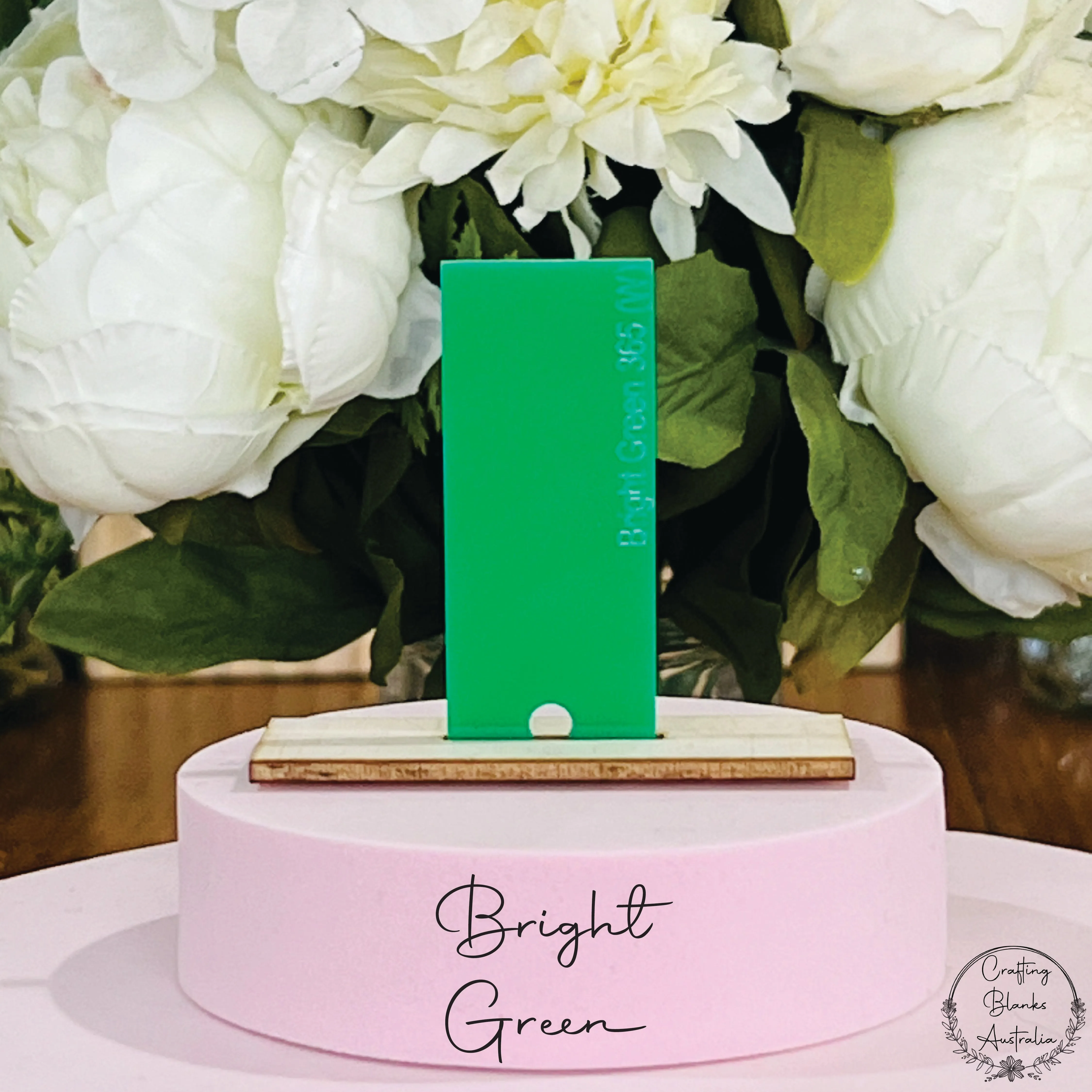 Rounded Rectangle • Blank Tag • 30mm x 60mm