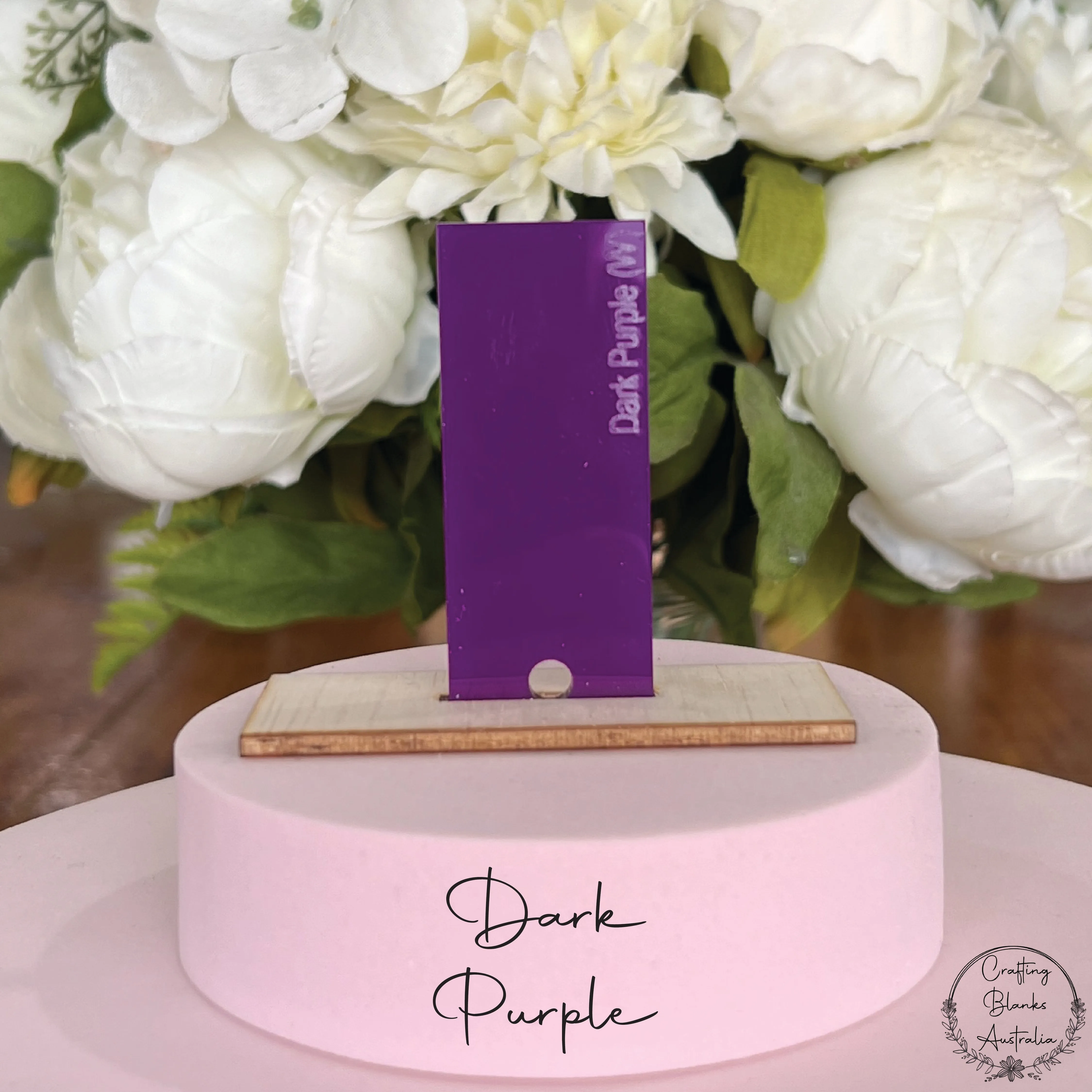 Rounded Rectangle • Blank Tag • 30mm x 60mm