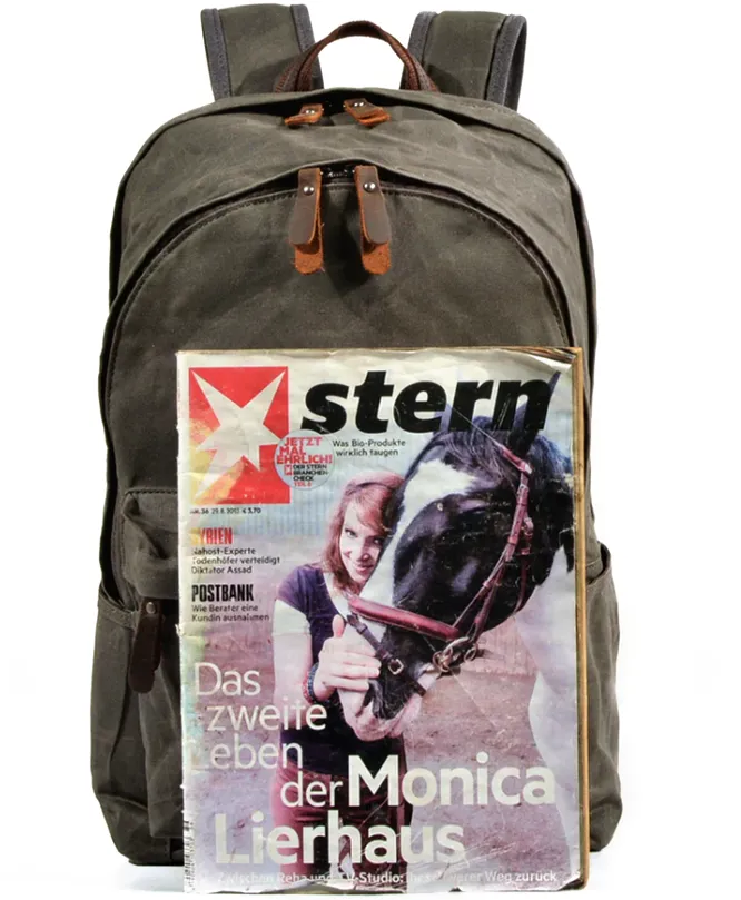 Rustic Backpack | Mount Olympus