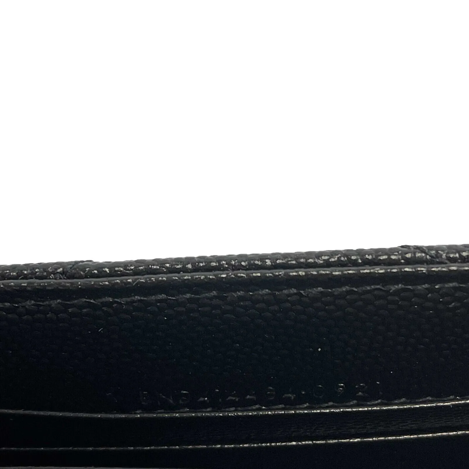 Saint Laurent - YSL - Small Envelope Wallet in Grain De Poudre Embossed Leather