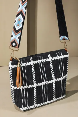 Sammie Crossbody Bag- Black