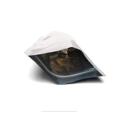 SAMPLE of Mylar Bag White/Clear 3.8" x 5.3" 1/8 Oz - 3.5 Grams - (1 Count SAMPLE)