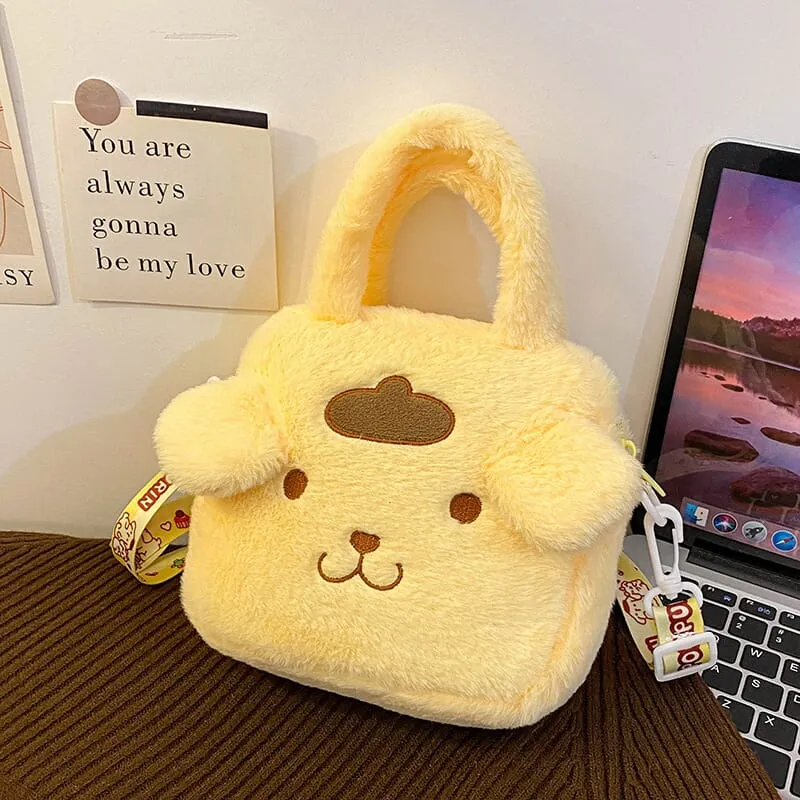 Sanrio Kuromi Cartoon Plush Bags – Handbags(17044)